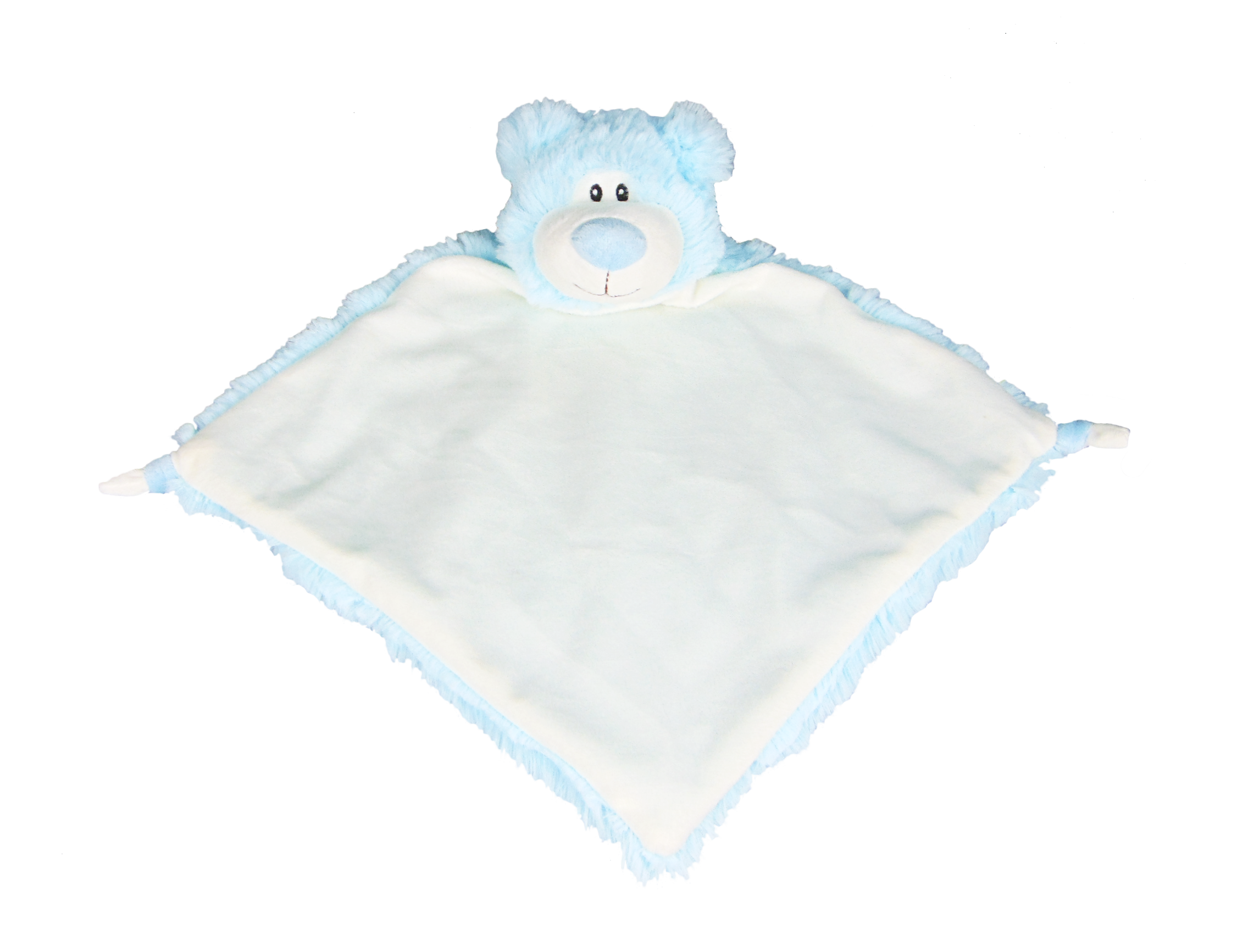 Blue Bear Blanket - Dein Personalisierter Bär als Kuscheltuch