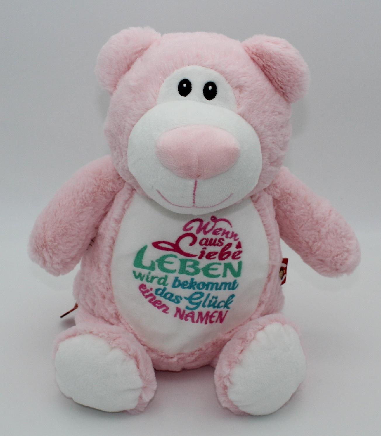 Bear Pink - Dein personalisierter Bär