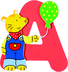 4013594608015 Holzbuchstaben für das Kinderzimmer von GOKI